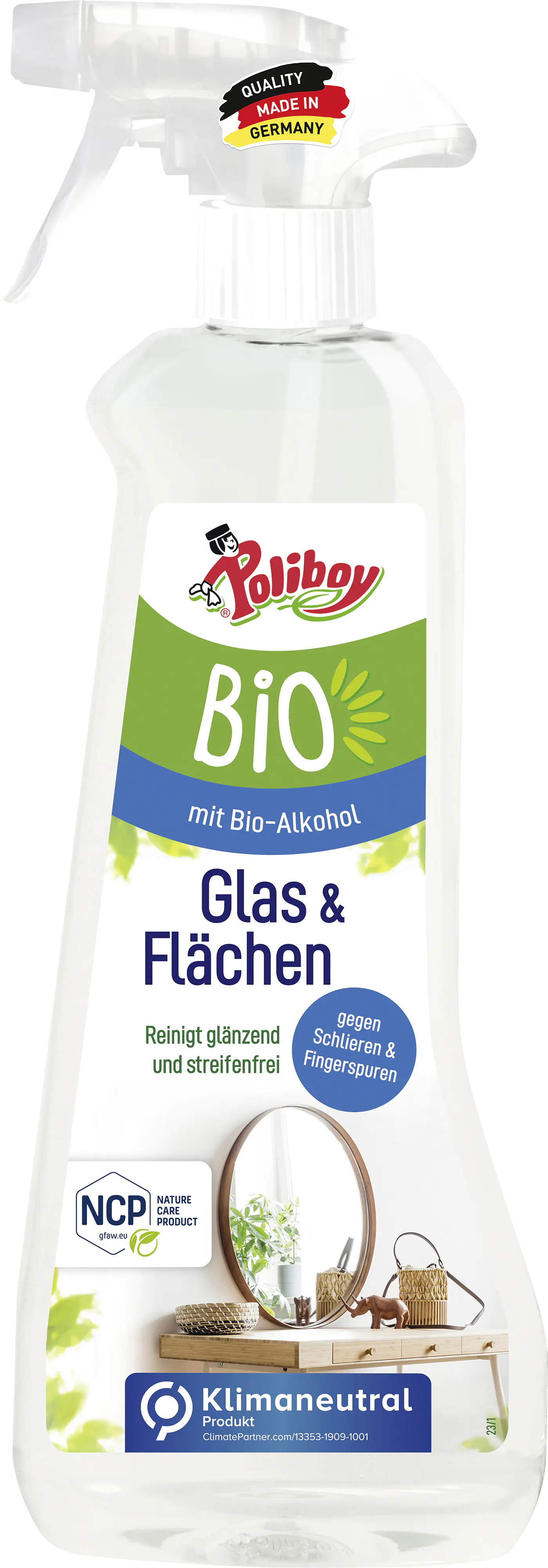 Poliboy Bio Glas und Flächenreiniger 500 ml Poliboy Bio Glas und Flächenreiniger 500 ml