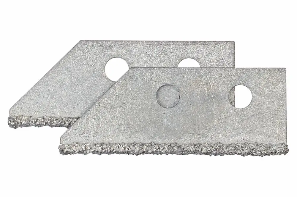 Wolfcraft Fugenkratzer-Ersatzklingen Hartmetall 2 Stück
