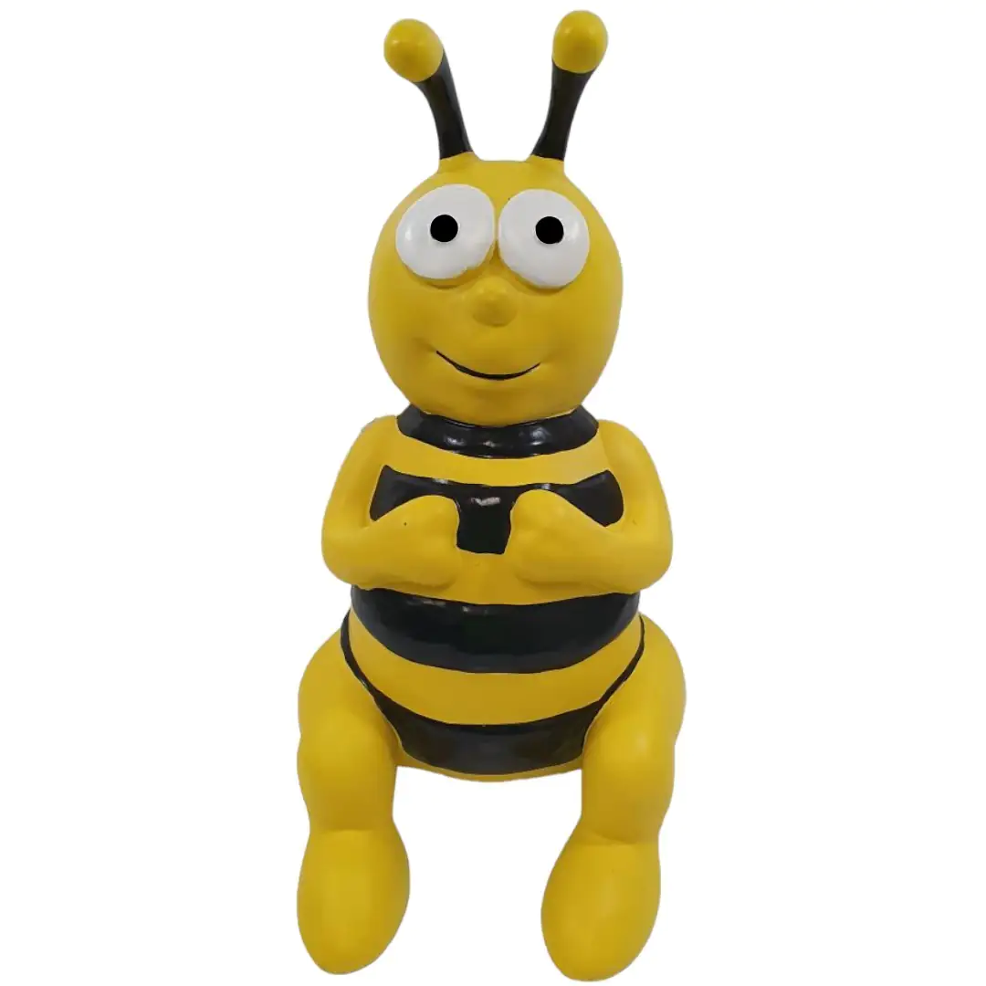 Dekofigur Kantenhocker Biene 62 x 44 x 38 cm