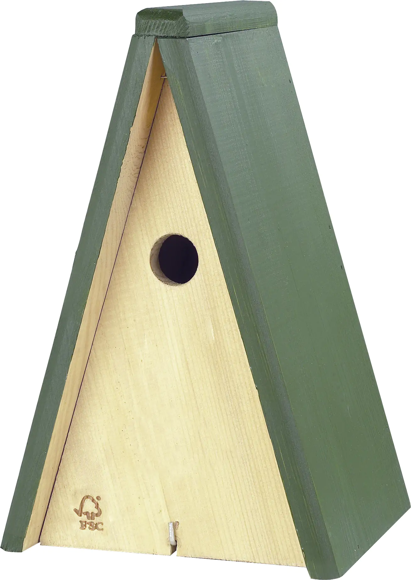 5051054205144 CJ Wildlife Nistkasten Miami natur/grün LxBxH: 19,5x16x30 cm