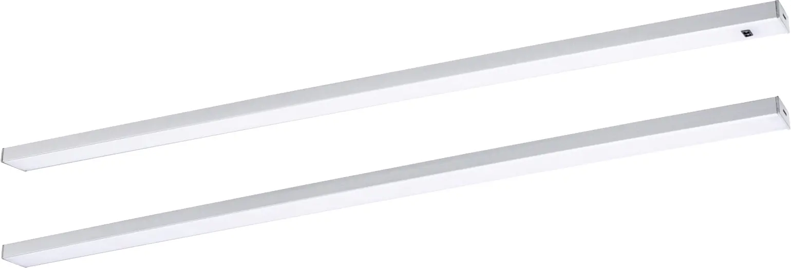Paulmann LED Lichtleiste Inline chrom matt 55 cm TW 2er Set