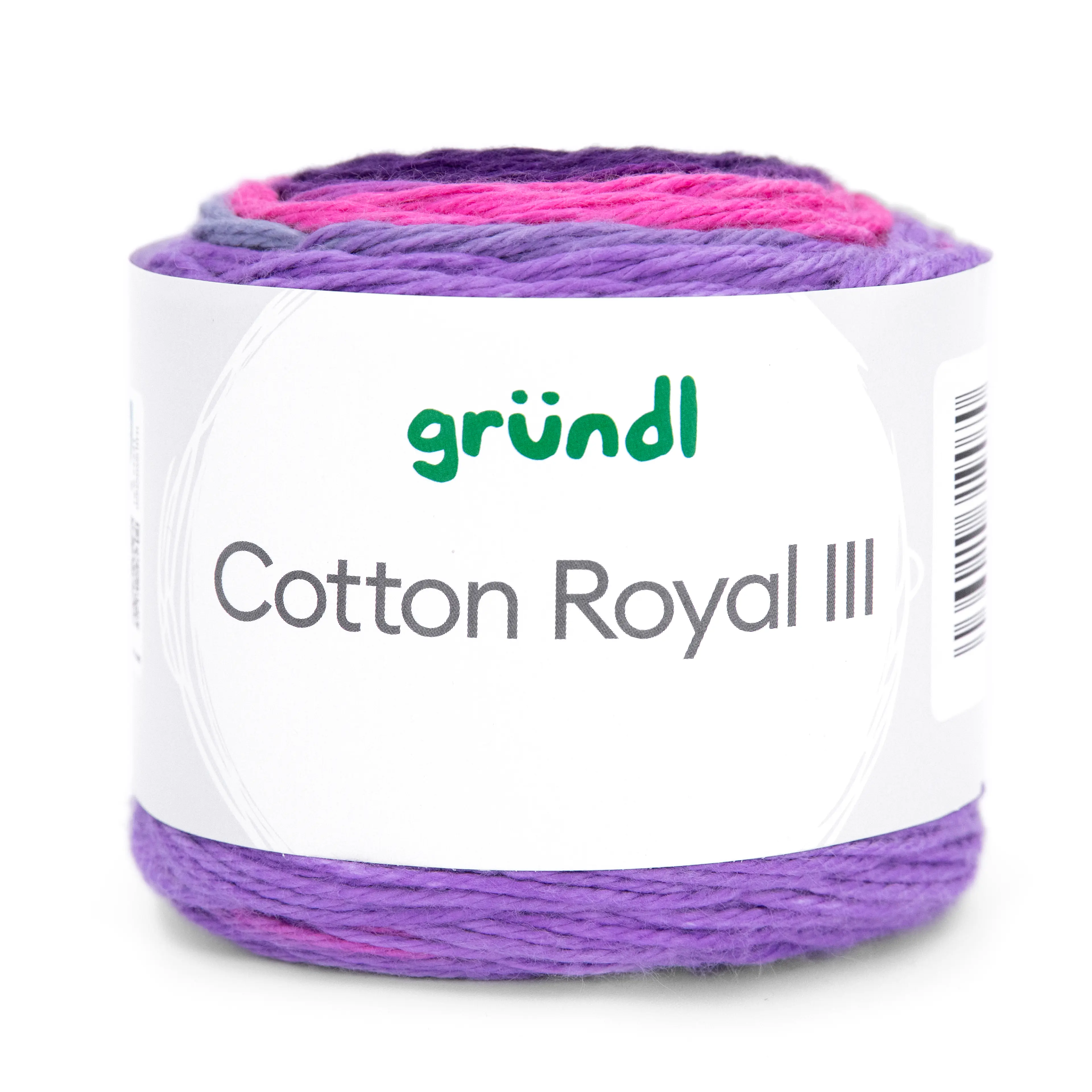 Gründl Wolle Cotton Royal III 6-fach 100 g 5-fach sortiert