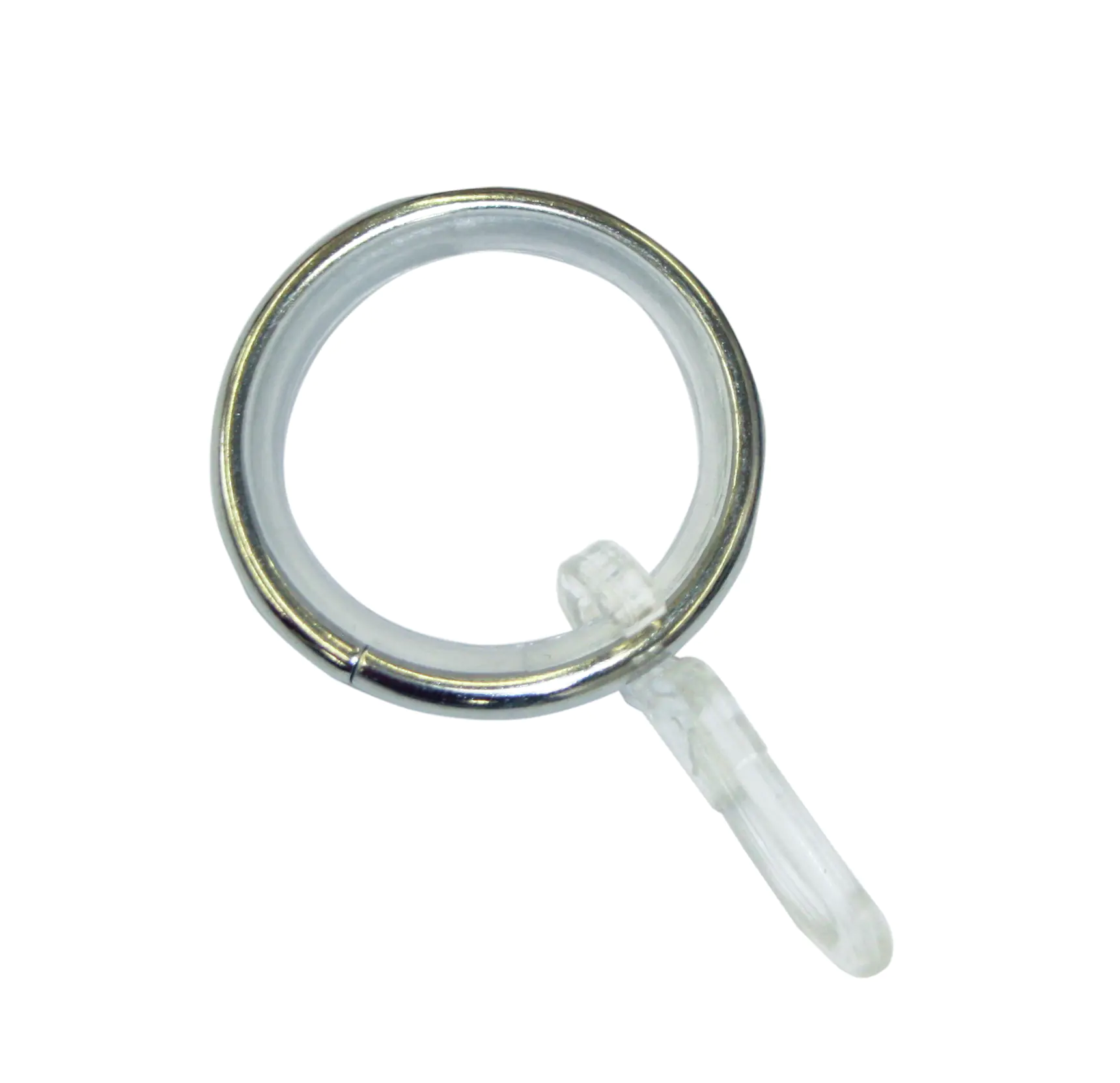 Gardinia Gardinenringe für Ø 16-20 mm Edelstahloptik 10-er Pack