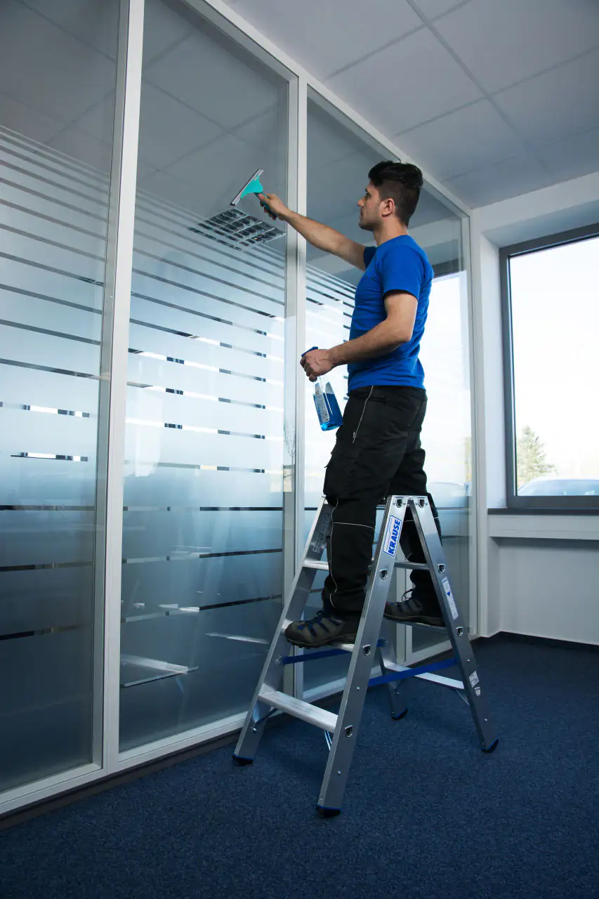 Krause Aluminium-Doppelleiter STABILO 4,35 m