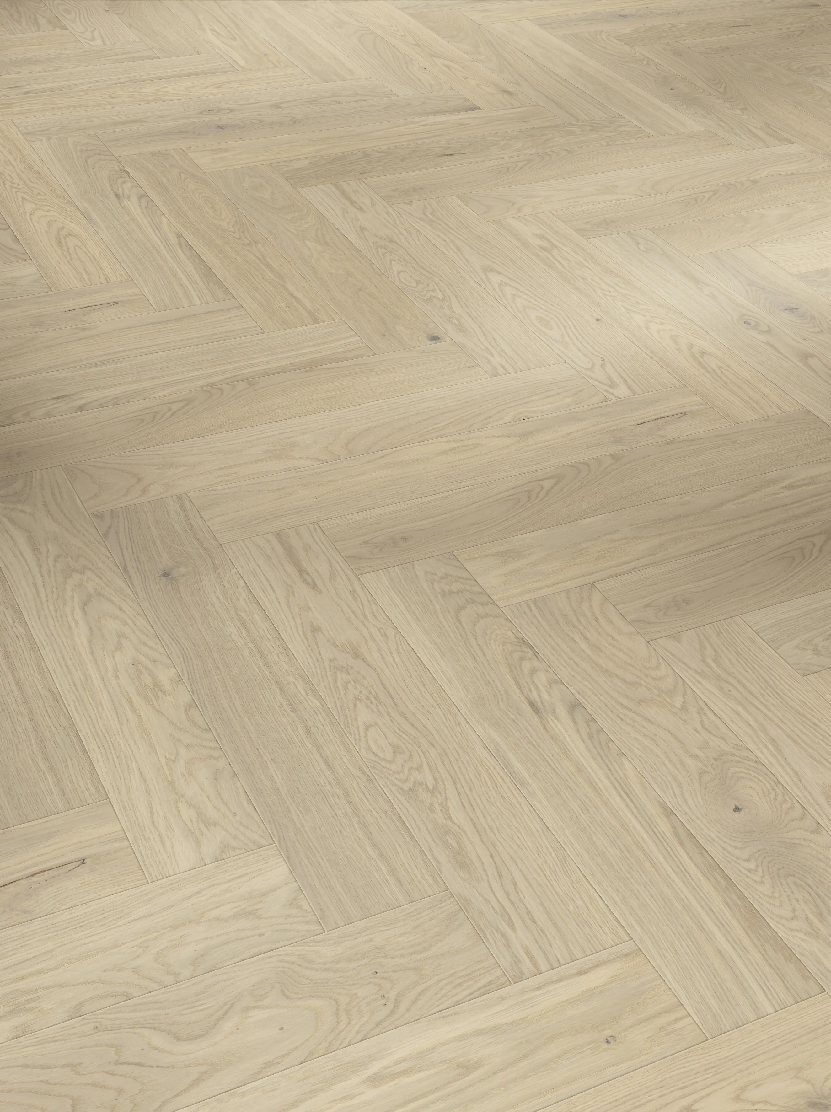 Parador Parkett Trendtime 3 Living Plus Eiche Bardolino weiß lackversiegelt matt weiß Minifase