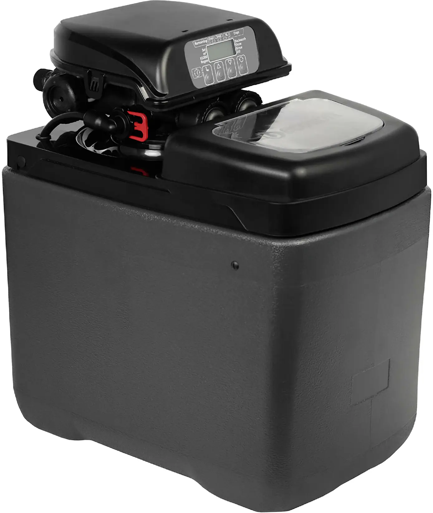 Aqmos Entkalkungsanlage Pink 10 mit Anschlussset & Montageblock für Haushalte bis 4 Personen