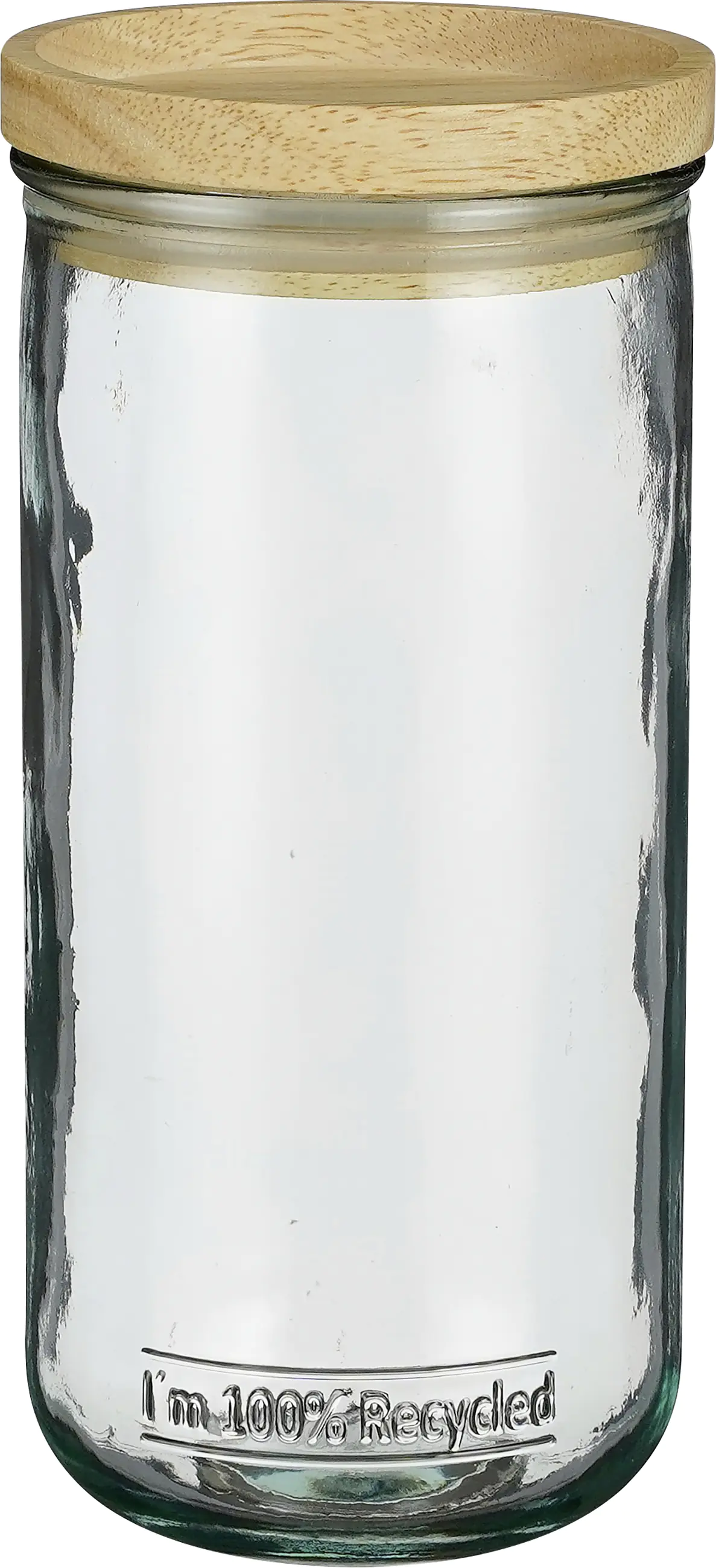 Mica Decorations Vorratstopf Salamo recycled glass 19 x 9 cm transparent Mica Decorations Vorratstopf Salamo recycled glass 19 x 9 cm transparent