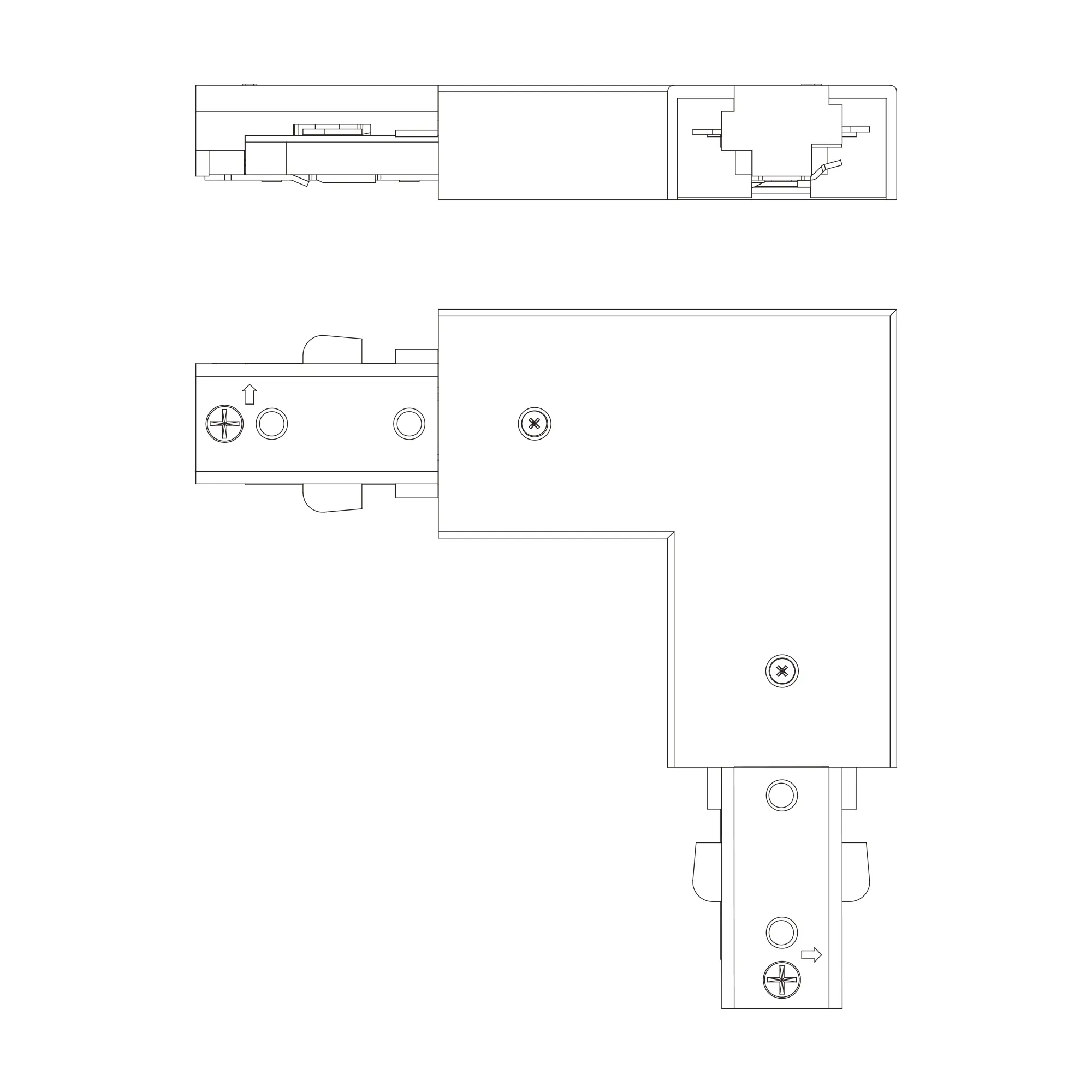 Philips EasyLink Stromverbinder für Schienenleuchte L schwarz Philips EasyLink Stromverbinder für Schienenleuchte L schwarz