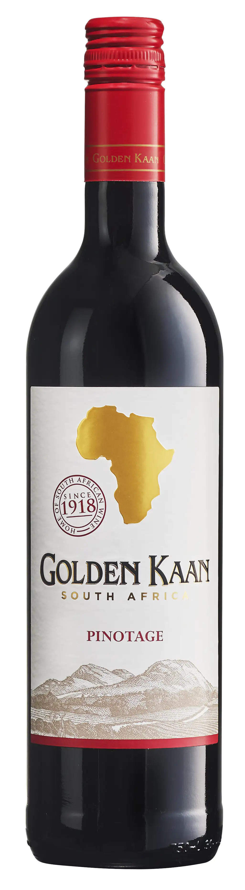 Golden Kaan Rotwein Pinotage trocken Südafrika 1 x 0,75 L