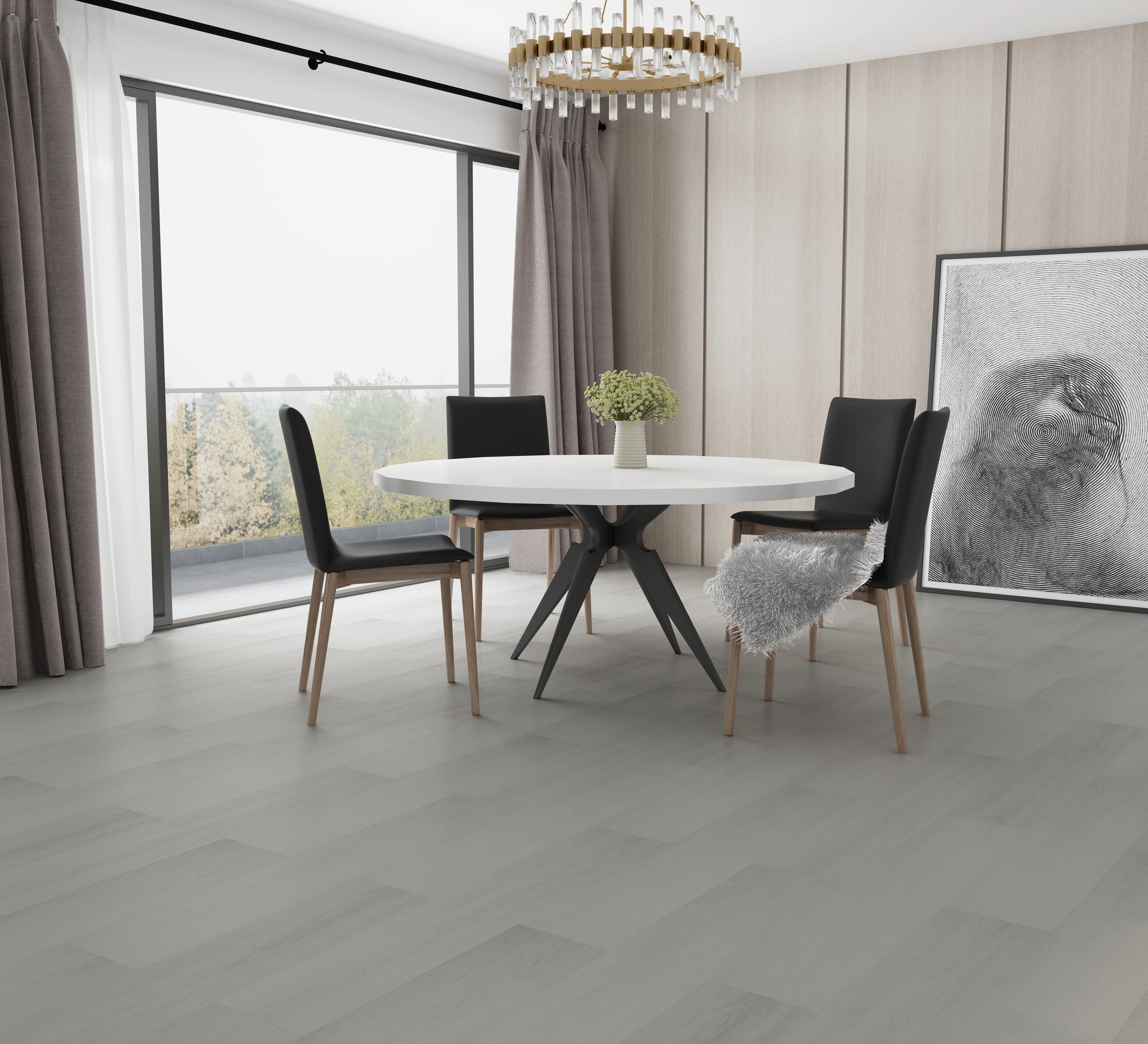 B.S. Bauprogramm Designboden Teuto Eiche Landhausdiele 122 x 23 cm 4 mm