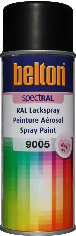 Belton Spectral Lackspray 400 ml tiefschwarz seidenglanz Belton Spectral Lackspray 400 ml tiefschwarz seidenglanz