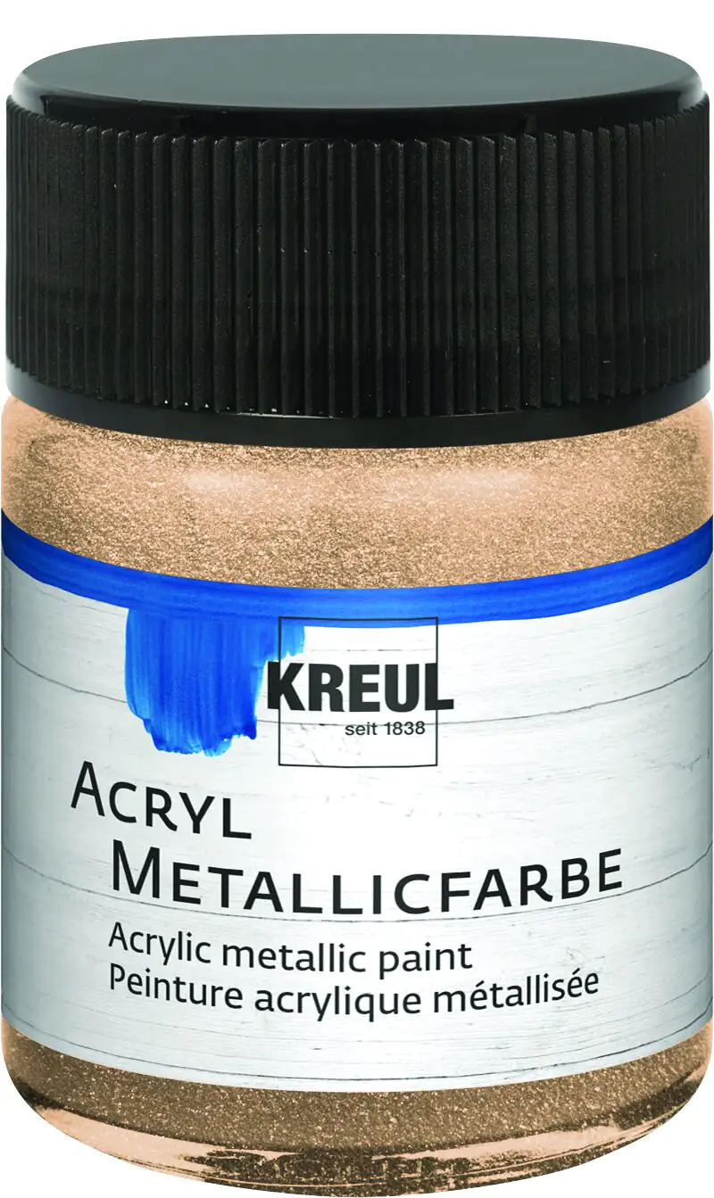 Kreul Acryl Metallicfarbe champagner 50 ml