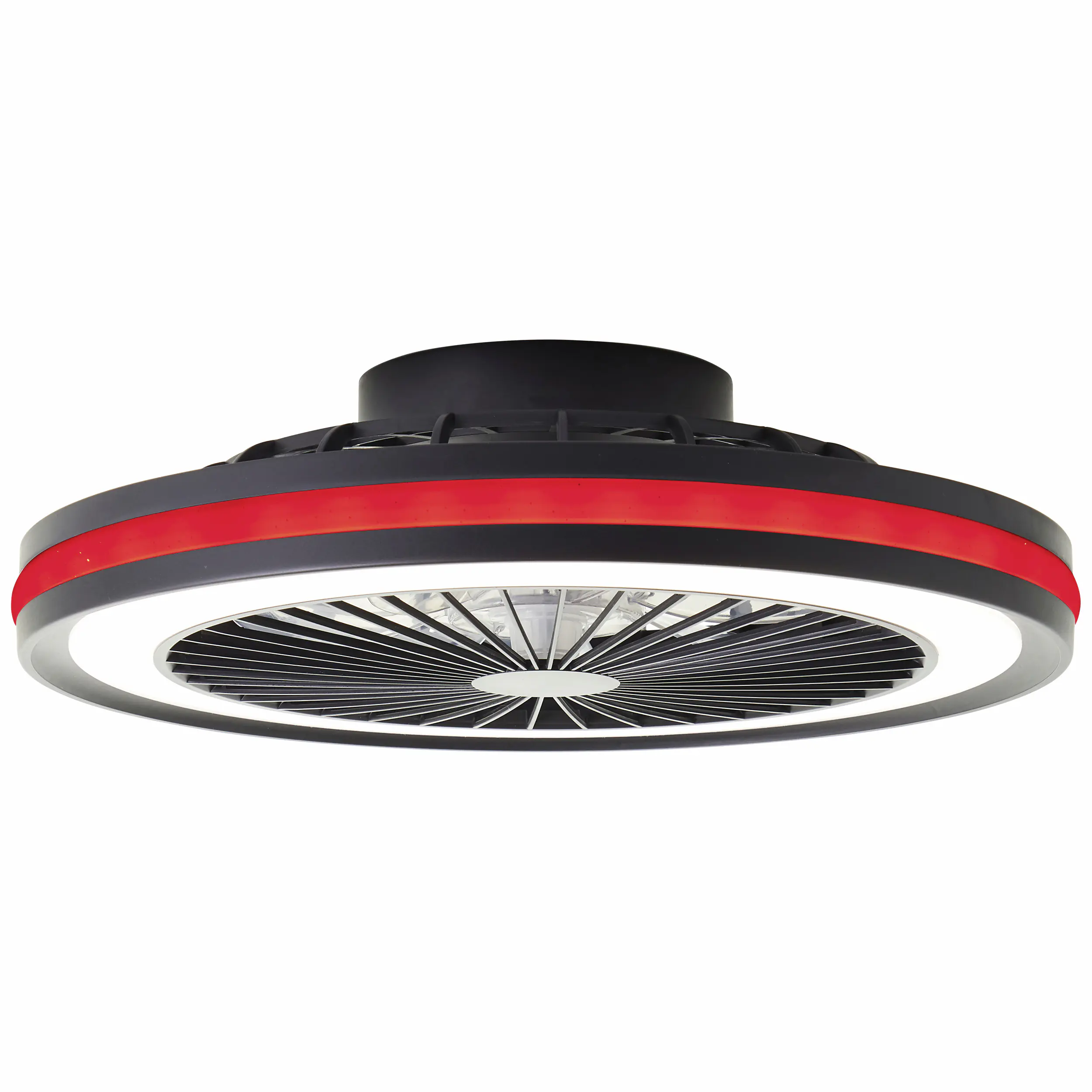 Brilliant LED Deckenventilator Palmero Ø 46,5 cm 40 W schwarz Brilliant LED Deckenventilator Palmero Ø 46,5 cm 40 W schwarz