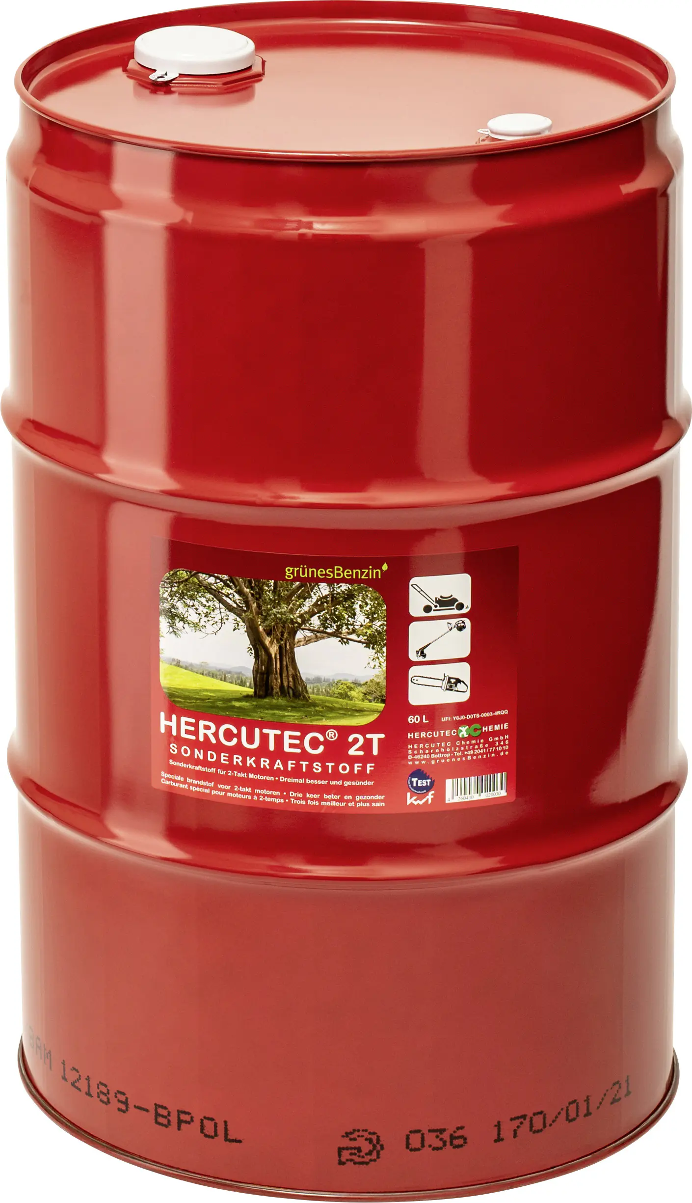 Hercutec 2 Takt Gemisch 60 L