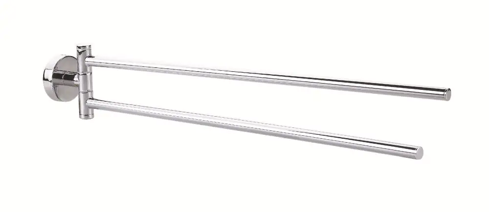 tesa Handtuchhalter Smooz 2-armig, doppelt schwenkbar tesa Handtuchhalter Smooz 2-armig, doppelt schwenkbar