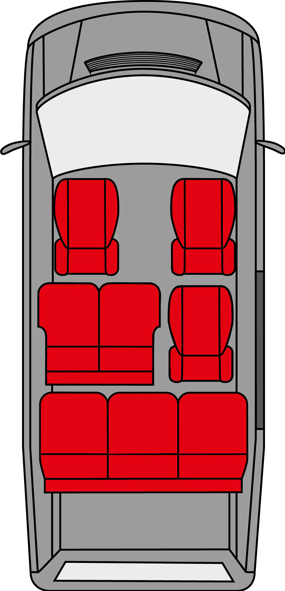 Walser Kopfstützenbezug Modulo 2 Stück
