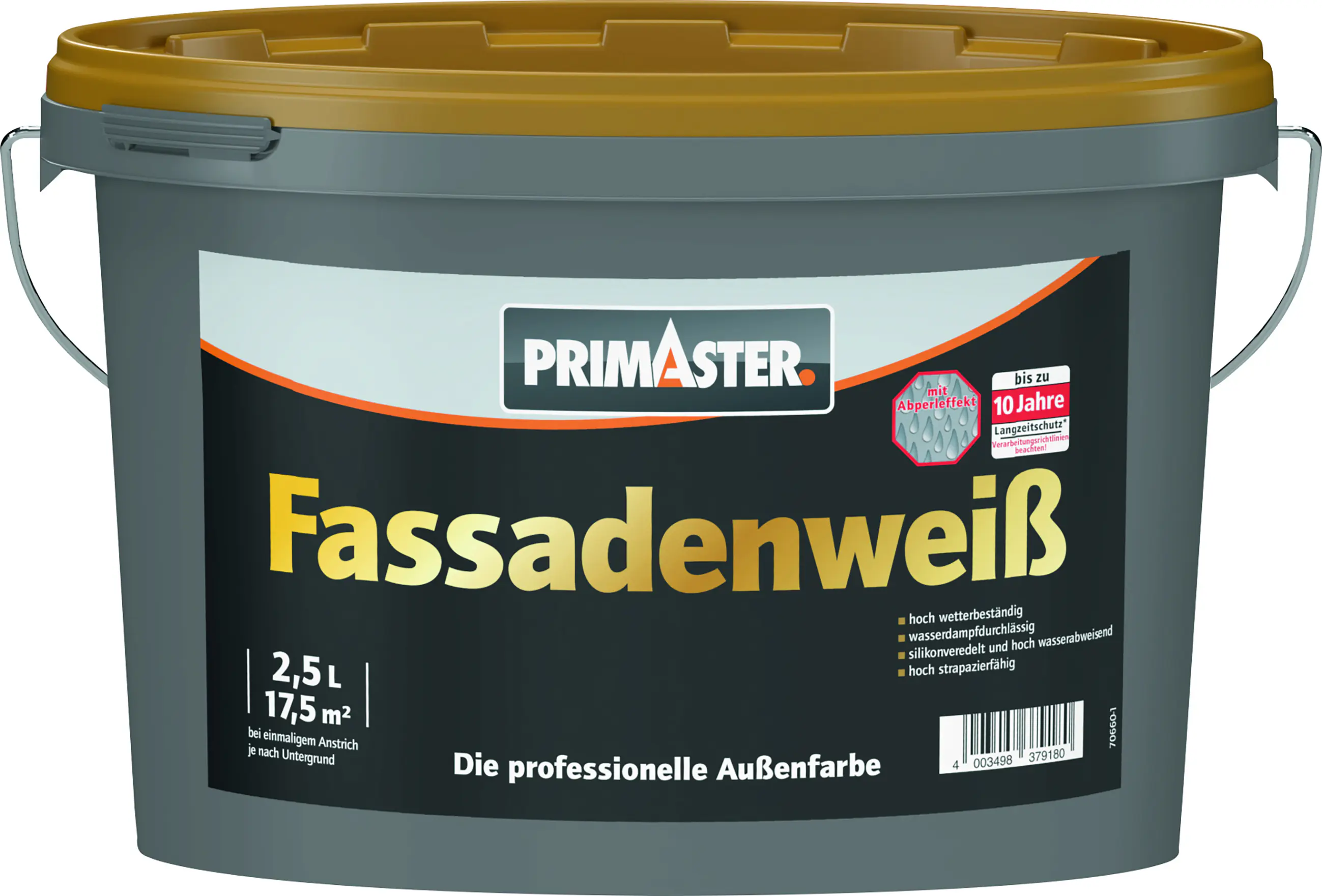 Primaster Fassadenweiß 2,5 L weiß Primaster Fassadenweiß 2,5 L weiß