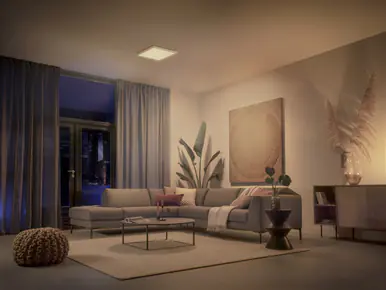 Philips Hue LED Deckenleuchte Tento eckig  weiß 39,5 x 39,5 cm warmweiß-kaltweiß