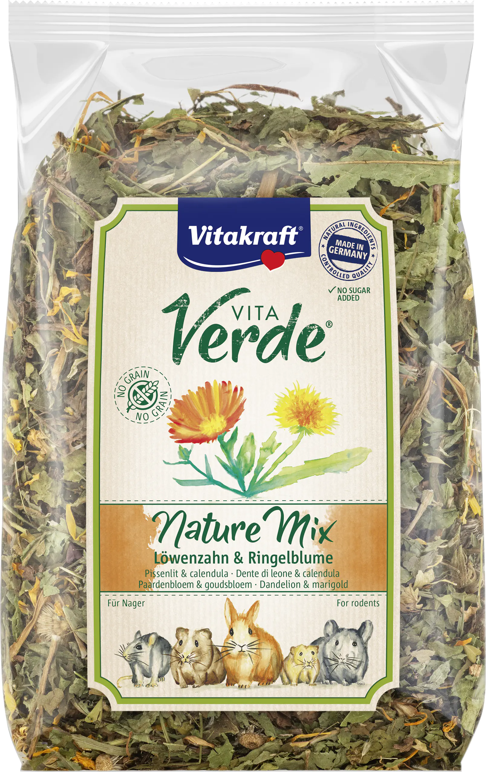 Vitakraft V.Verde NatureMix Löwenzahn & Ringelblume 100 g