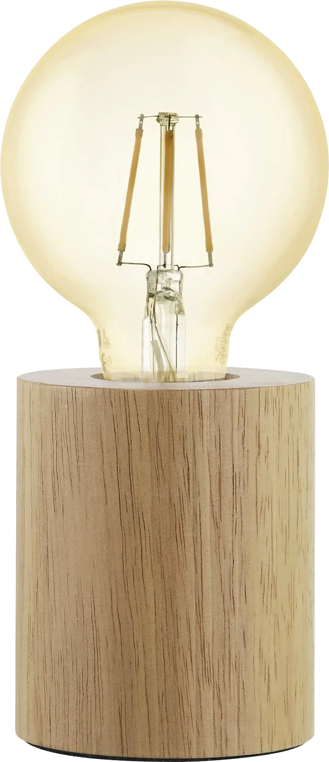 Eglo Tischleuchte Turialdo braun 10 x 8,5 cm E27