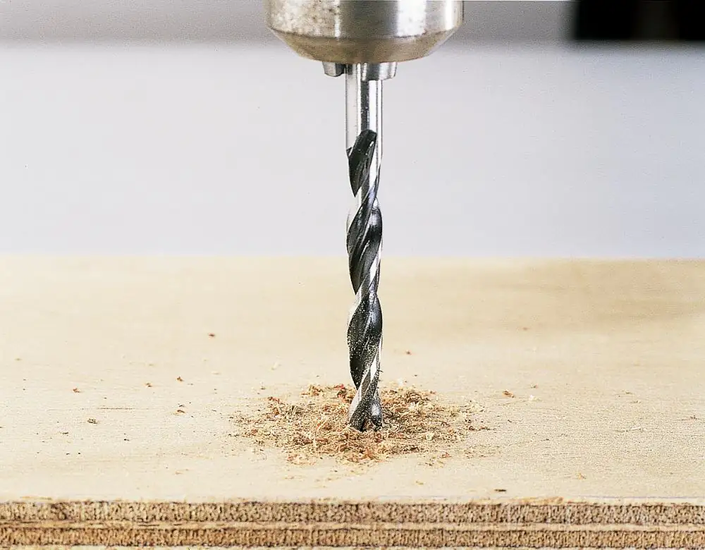 Wolfcraft Holzspiralbohrer CV 7616010 Ø 16 mm Rundschaft