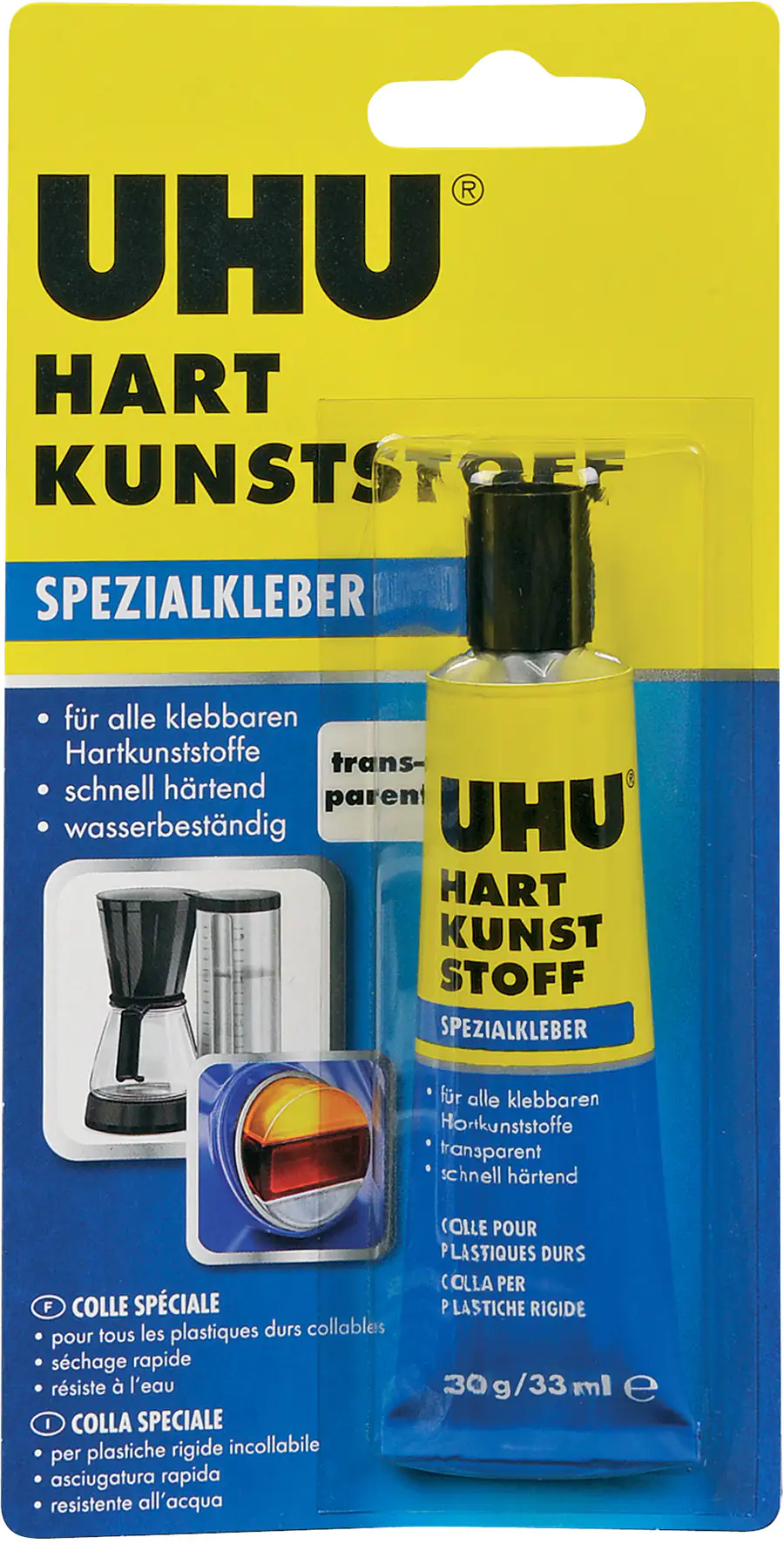 4026700466508_803226 UHU Hart Kunststoff 30 g