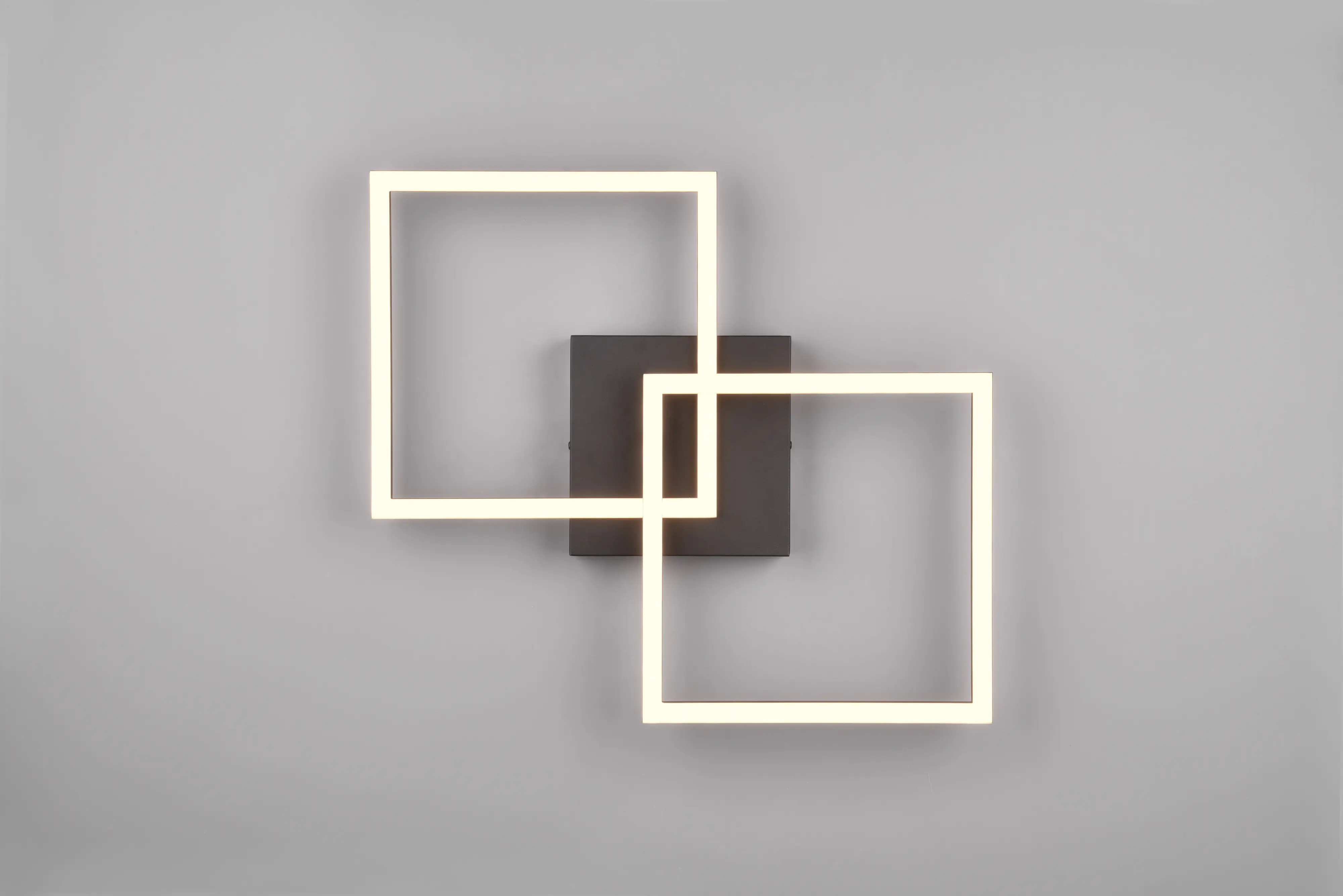 Trio Leuchten LED Deckenleuchte Trail 20W schwarz matt