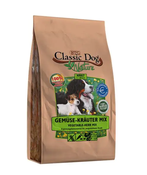 Classic Dog Nature Gemüse-Kräuter Mix 1kg Classic Dog Nature Gemüse-Kräuter Mix 1kg