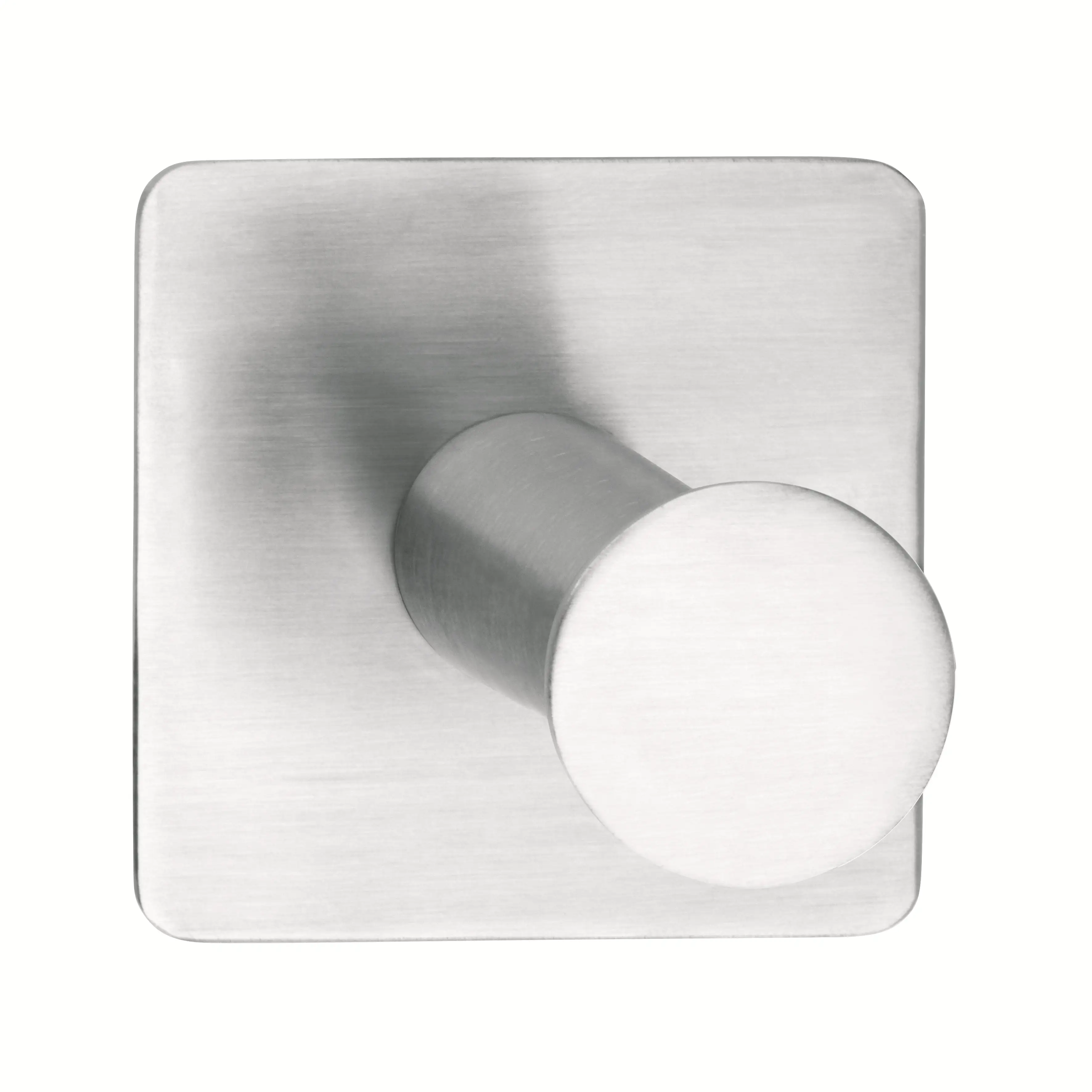 tesa Powerbutton Haken Classic eckig, Edelstahl