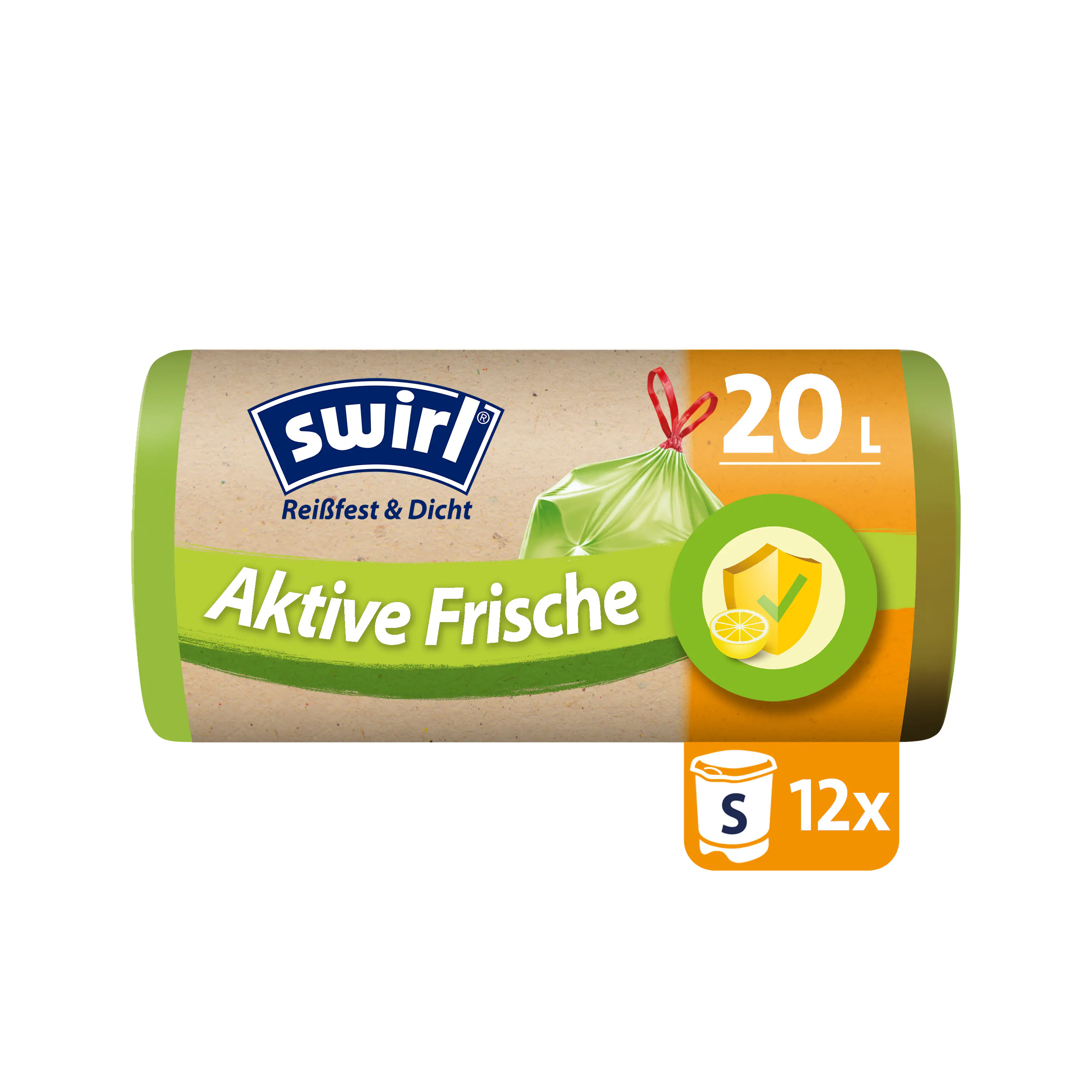 Swirl® 20 l Aktive Frische Müllbeutel Reißfest & Dicht