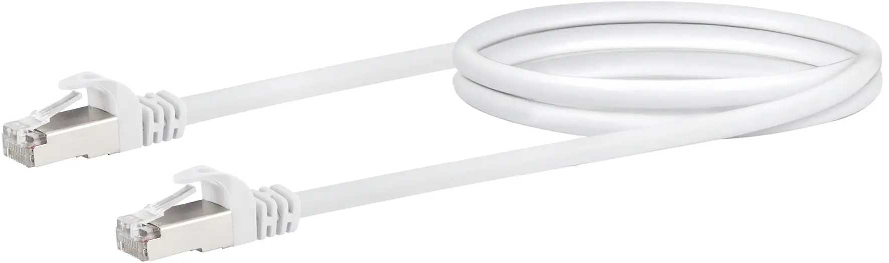 Schwaiger CAT 6 Netzwerkkabel (SF/UTP) 1 Meter, weiß Schwaiger CAT 6 Netzwerkkabel (SF/UTP) 1 Meter, weiß