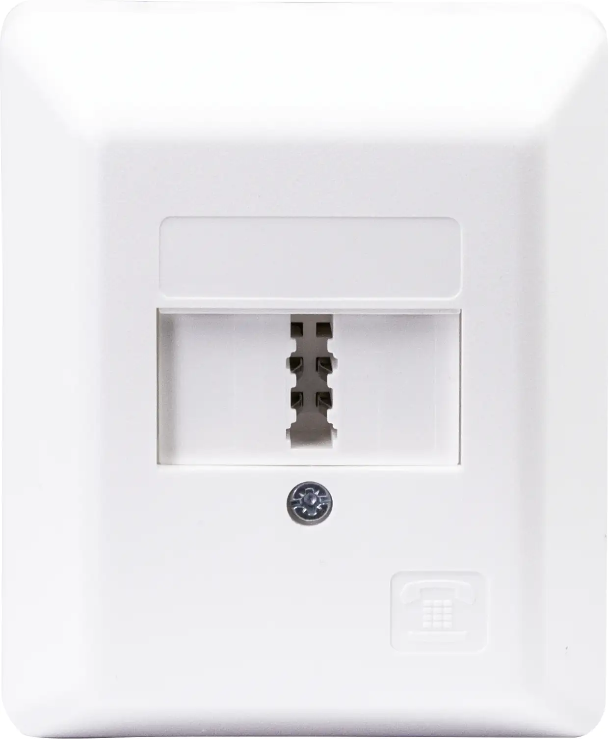 Schwaiger Telefon AnschlussdoseTDA1216 532 TAE (F) weiß, Aufputz, 1x TAE (F)
