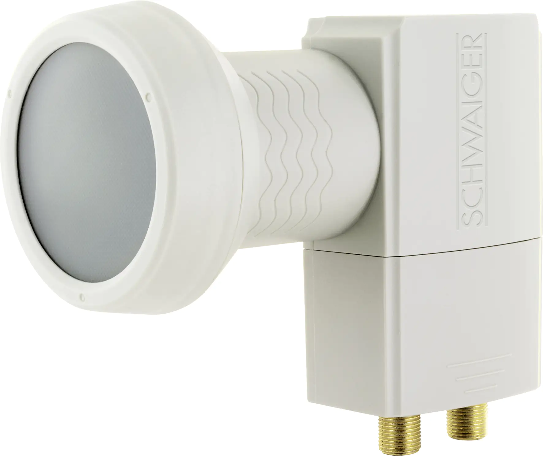 Schwaiger Twin LNB digital hellgrau, 2 Teilnehmer Schwaiger Twin LNB digital hellgrau, 2 Teilnehmer