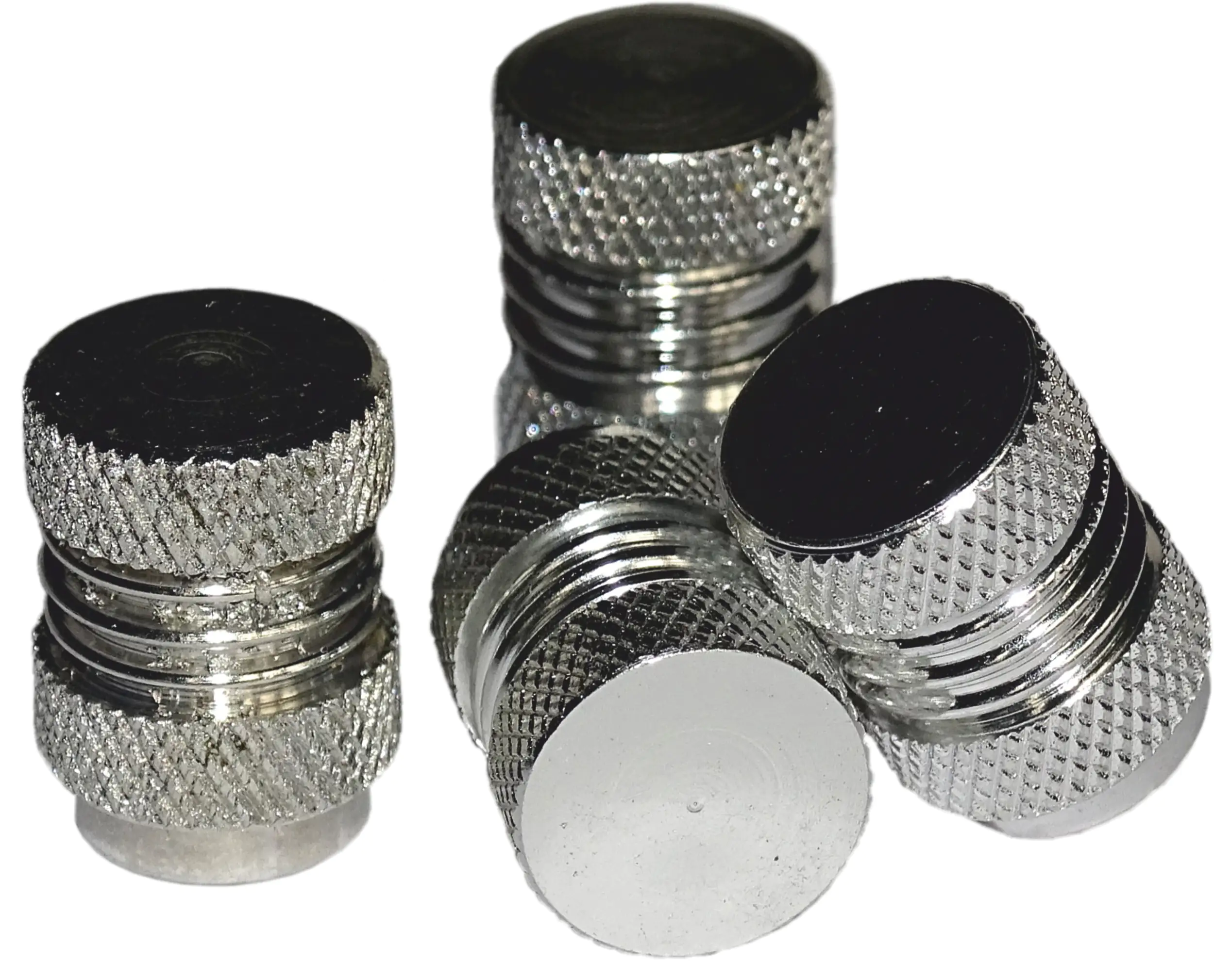 Hermann Schütz Ventilkappen Vent-Cap Neutral silber 4er-Set