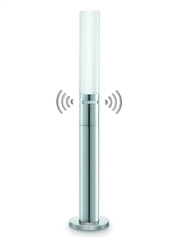 Steinel Außenleuchten GL 60 S Edelstahl mit Senor 12 m Steinel Außenleuchten GL 60 S Edelstahl mit Senor 12 m