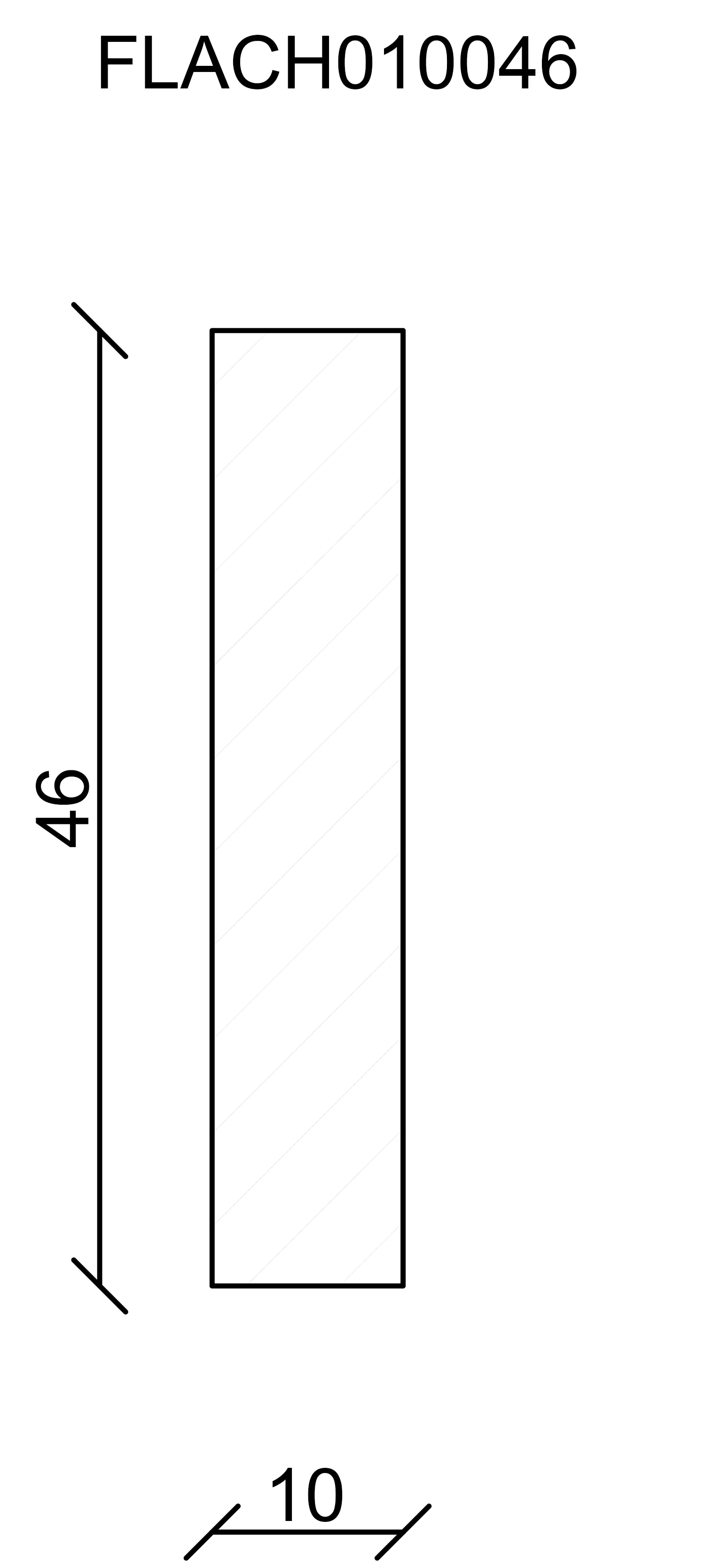 9003719875441_2165065 FN Neuhofer Flachleiste 100 cm 46 x 10 mm Fichte/Kiefer