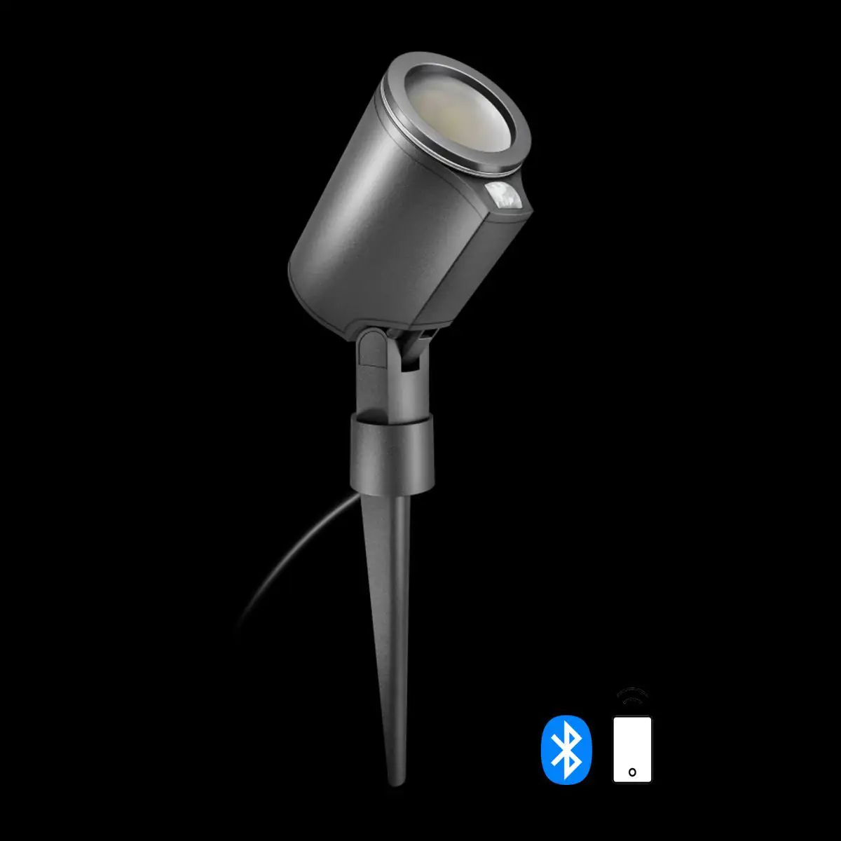 4007841058685_11 Steinel Strahler Spot Garden SC Anthrazit mit Bewegungsmelder & Bluetooth