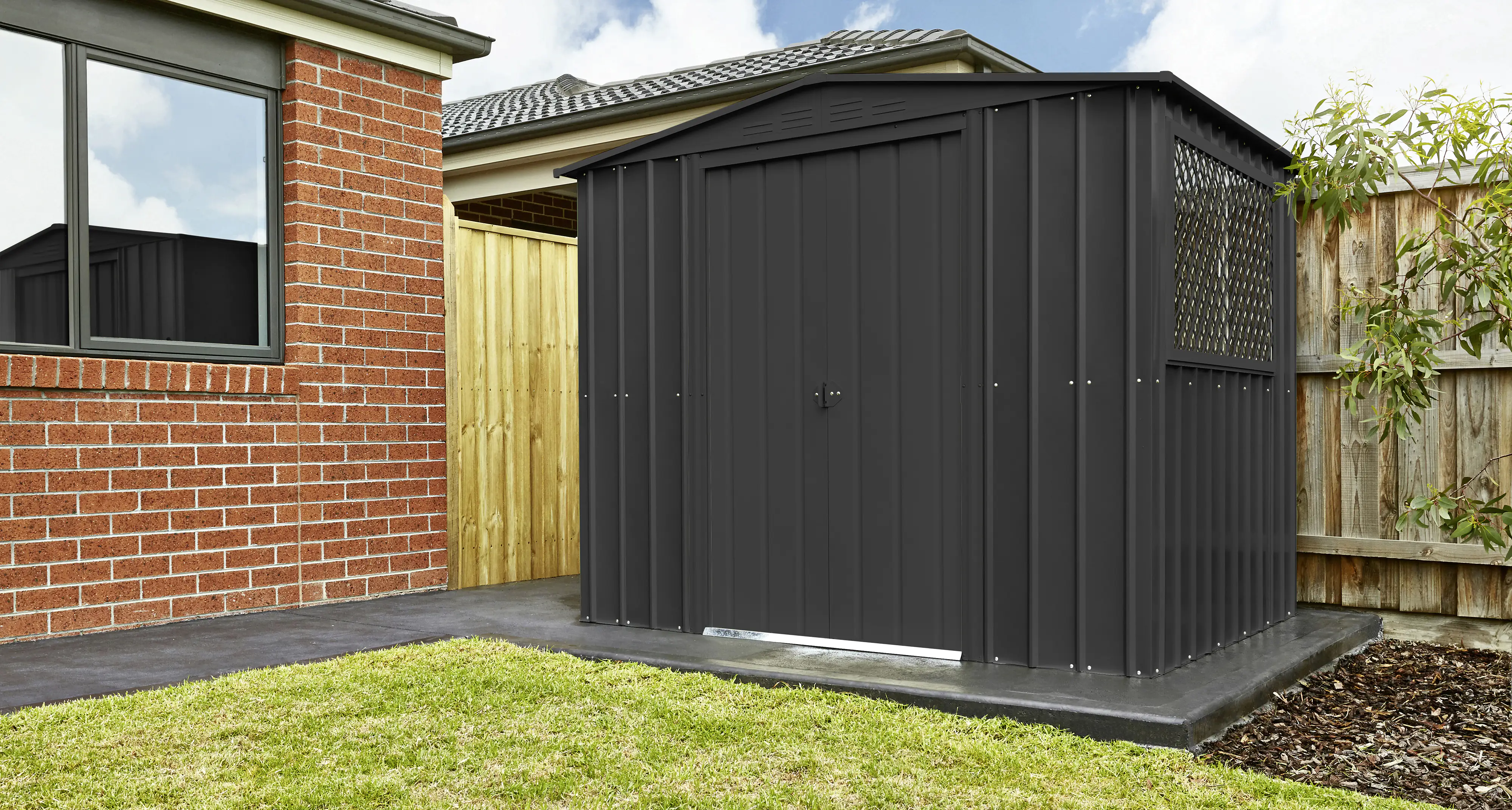 Globel Fenster-Set 1 124 x 75 cm anthrazit