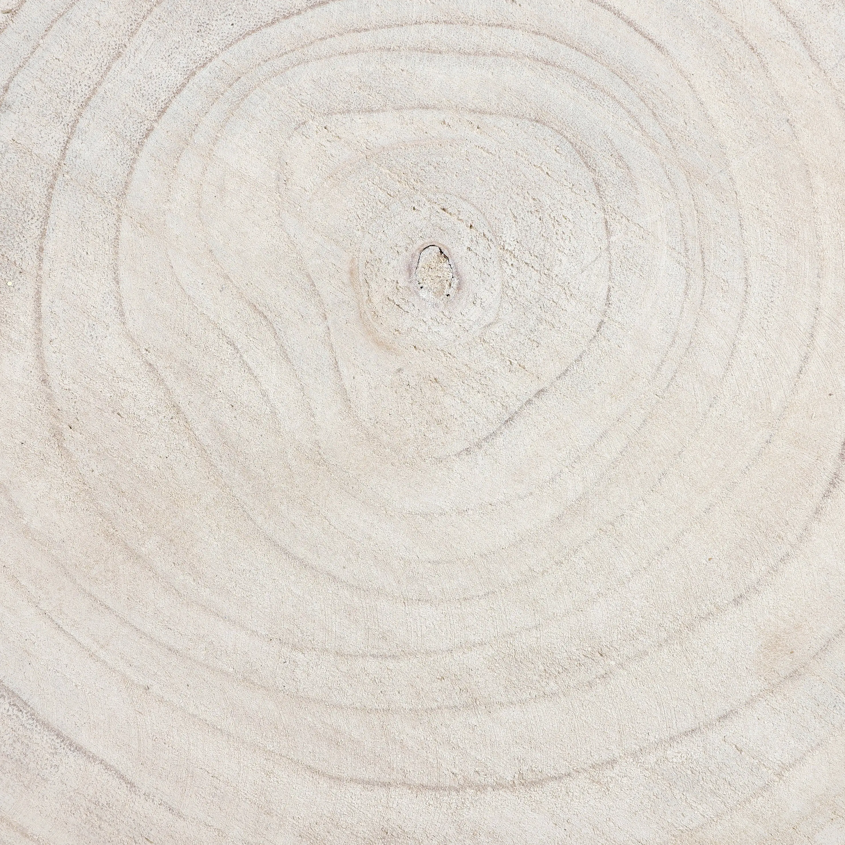 Mica Beistelltisch Pia hellbraun Paulownia Holz Ø 29 x 14 cm