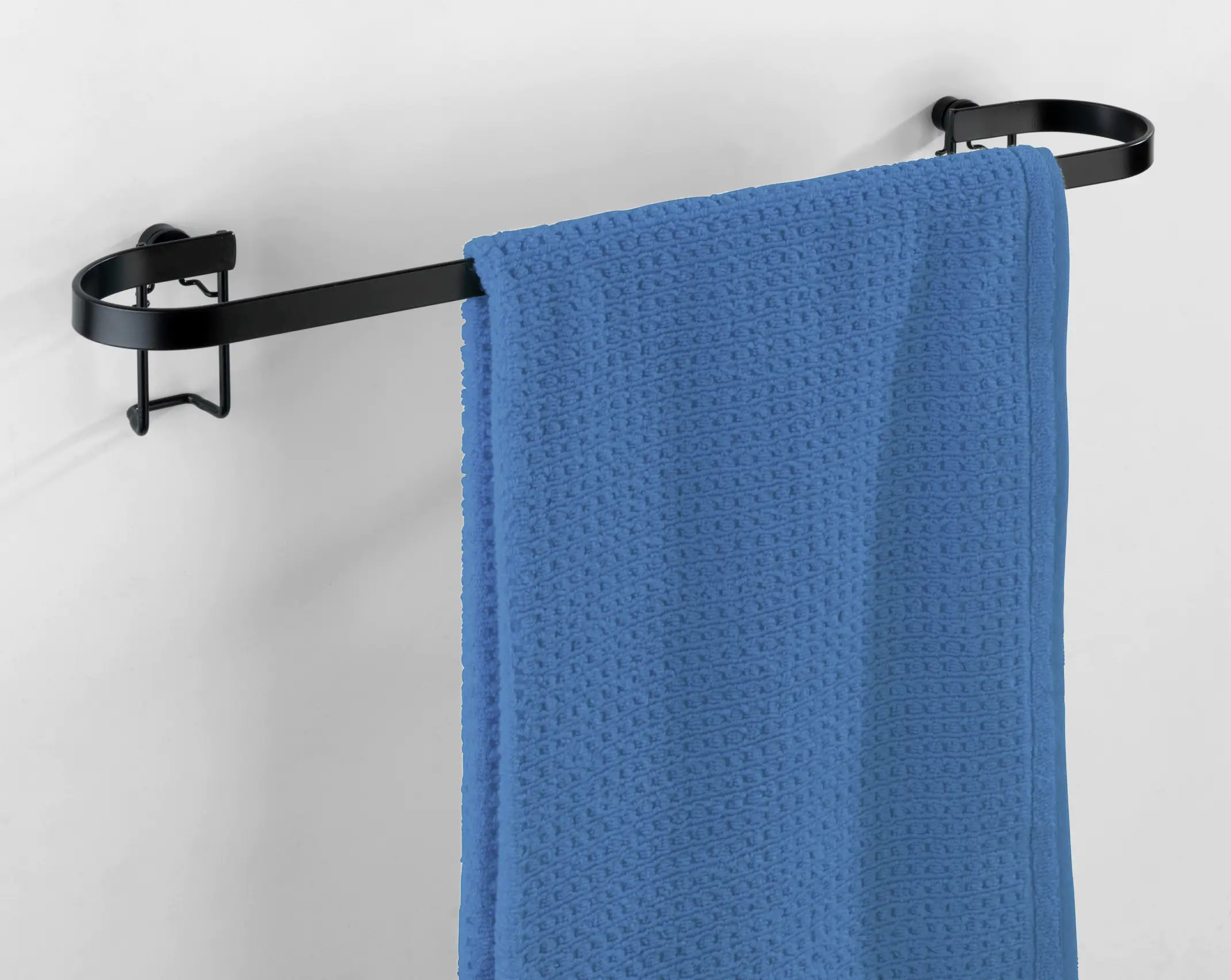 Wenko Handtuchstange Classic Plus schwarz
