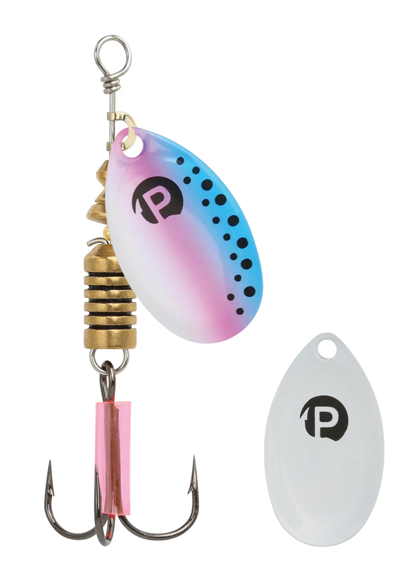 Paladin Angelköder Deathless Spinner V 4,6 g UV-Spezialeffektlackierung