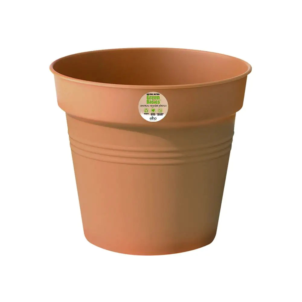 Elho Pflanztopf Green Basics Ø 11 x 10 cm terracotta Elho Pflanztopf Green Basics Ø 11 x 10 cm terracotta
