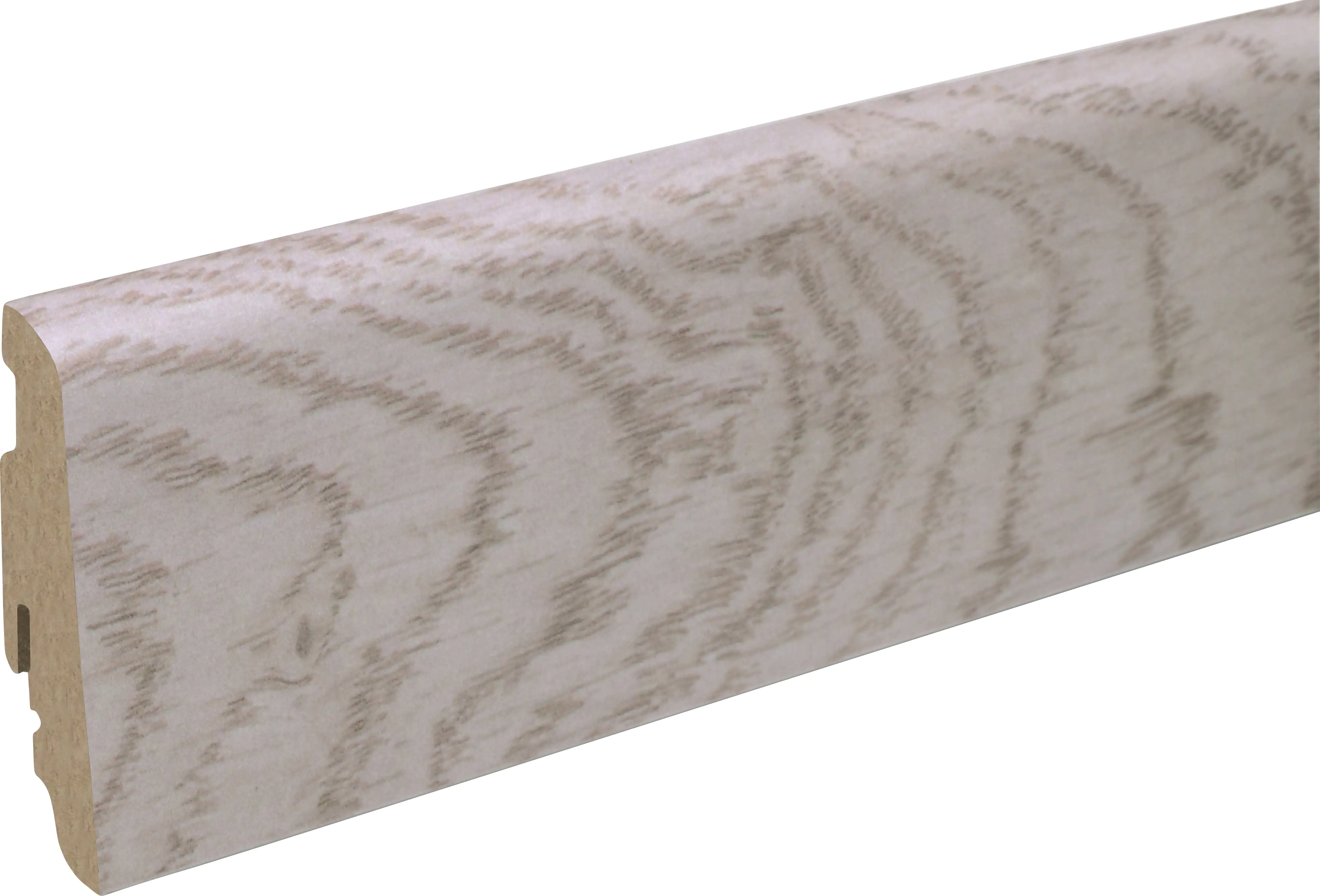 Neuhofer Fußleiste 240 cm 58 x 19 mm Eiche hell Neuhofer Fußleiste 240 cm 58 x 19 mm Eiche hell