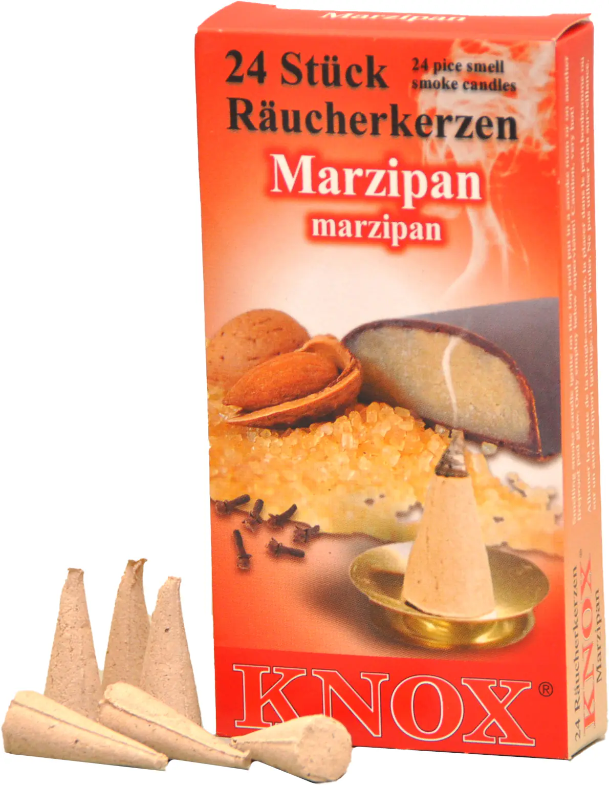 Knox Räucherkerzen - Marzipan 24 Stück