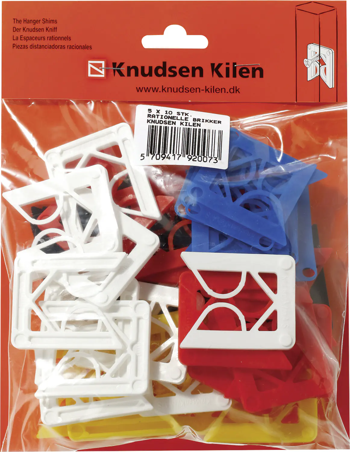 Primo Abstandsmontageclip sortiert