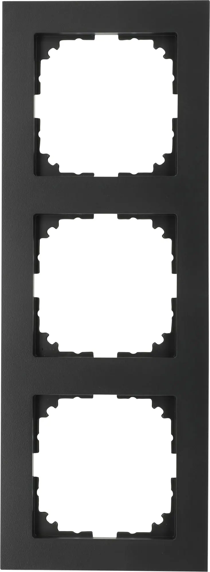 Merten Abdeckrahmen 3-fach M-Pure, anthrazit, MEG4030-3614 Merten Abdeckrahmen 3-fach M-Pure, anthrazit, MEG4030-3614