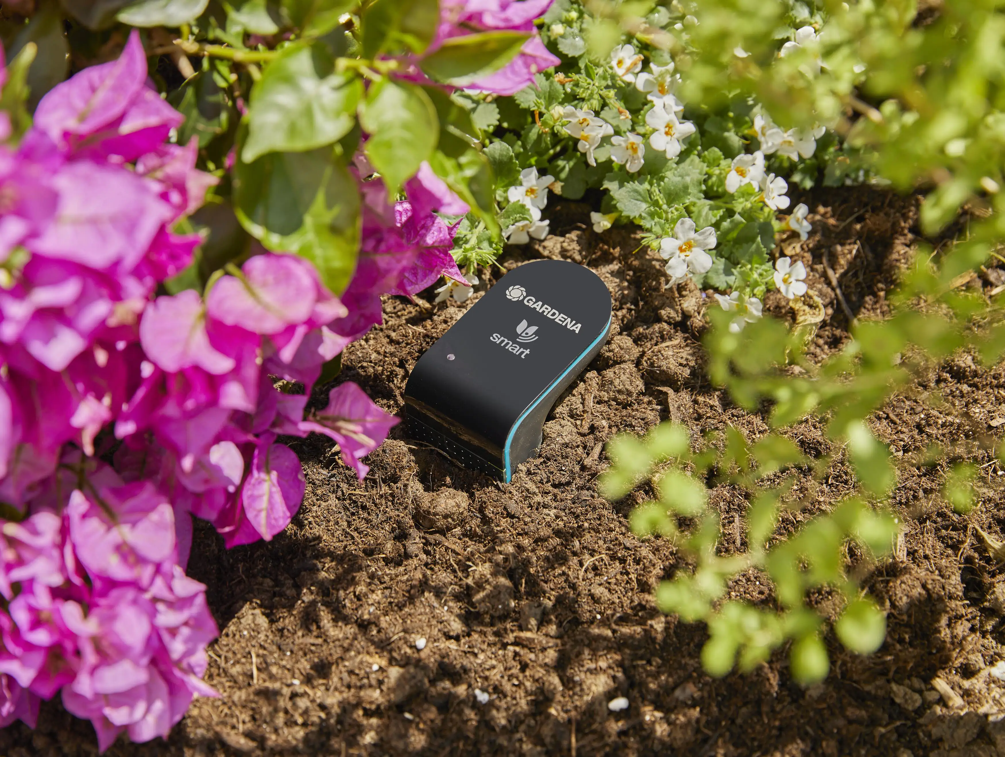 Gardena smart Sensor zur Bemessung der Bodenfeuchte