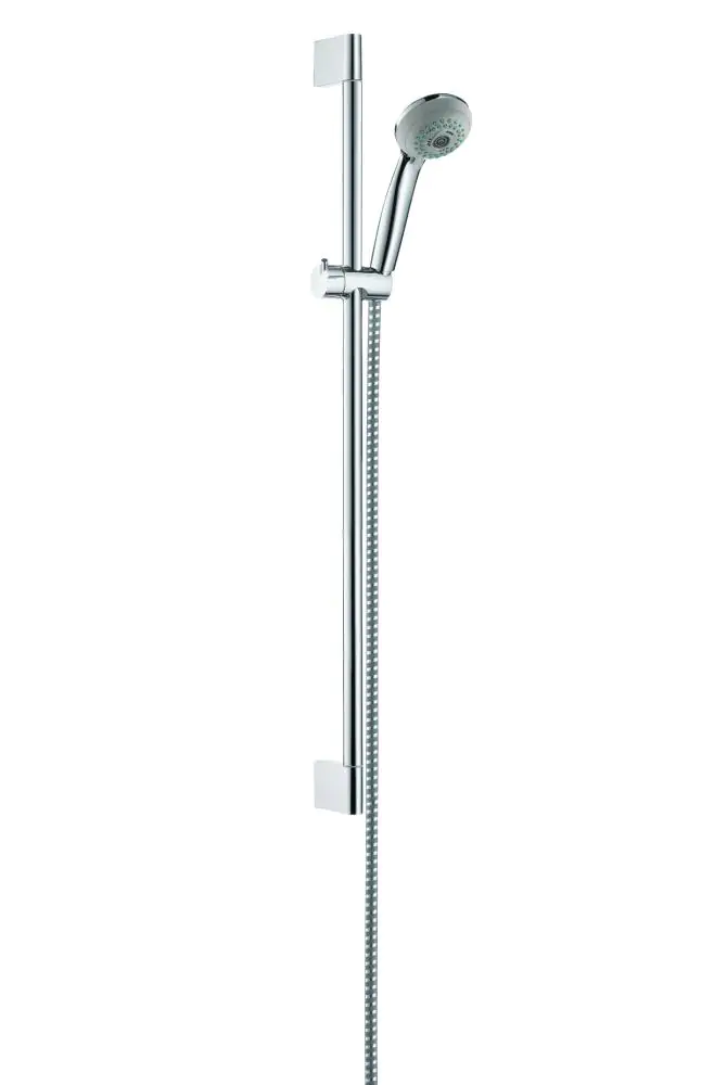 Hansgrohe Brausestangenset Crometta 85 inkl. Handbrause, Brausestange, Brauseschlauch