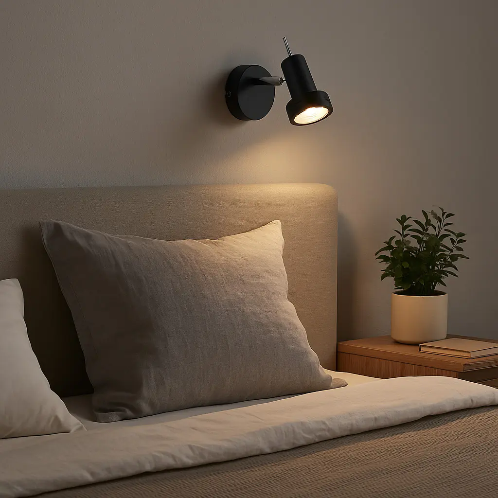 Primaster Wandlampe 1er LED Spot New York GU10 8 x 11 cm schwarz Primaster Wandlampe 1er LED Spot New York GU10 8 x 11 cm schwarz