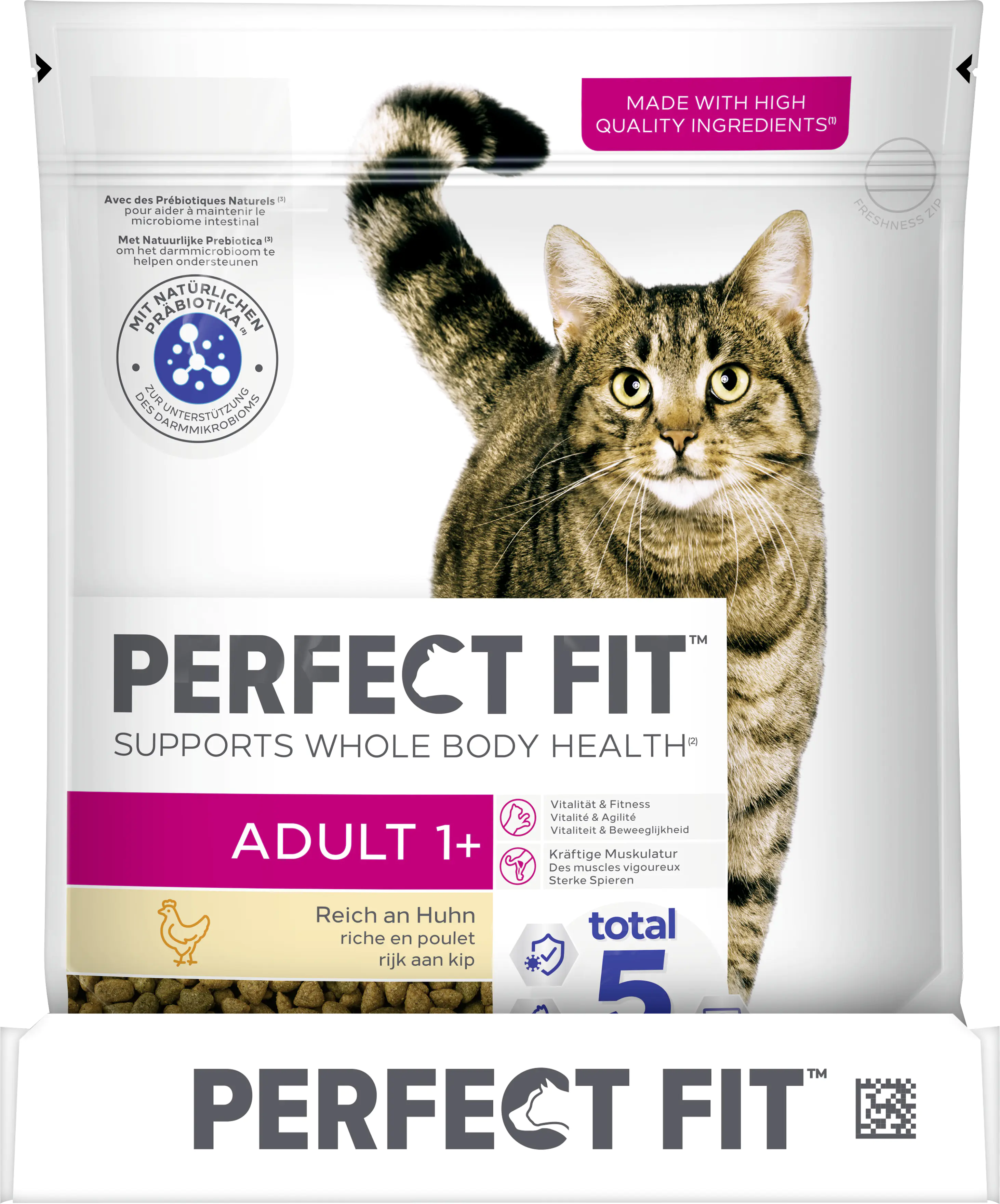Perfect Fit Adult 1+ mit Huhn Katzenfutter 750g